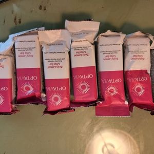 Optavia lemon crisp bars , total of 7, expired 3 days ago